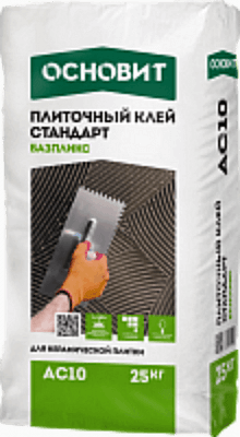 БАЗПЛИКС AC10 (Н) клей стандарт для керамической плитки ОСНОВИТ